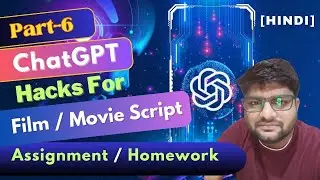 How to use ChatGPT for Movie Script  | Homework | Assignment 🚀 #chatgpt