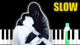 Kerosene (Crystal Castles) | SLOW Right Hand Piano Tutorial