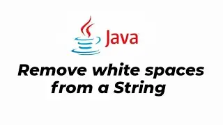 How to remove white spaces from a String using StringBuilder. 