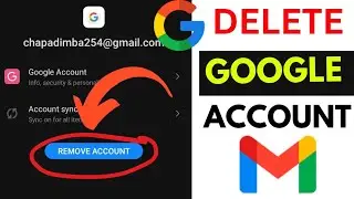 How to Remove or Delete GMAIL Account on your device