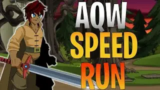 AQW Speed Run - Completing The Game In 1 Minute #shorts