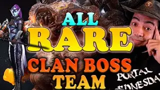 All Rare Ultra Nightmare Clan Boss Team | Raid Shadow Legends