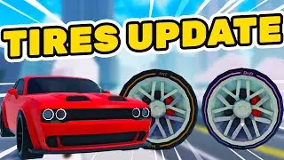 [NEW] Custom Tires Update! (Roblox Taxi Boss)