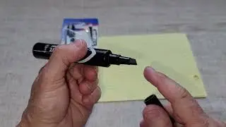 Avery Marks-A-Lot Permanent Marker Review - Black - Chisel Tip