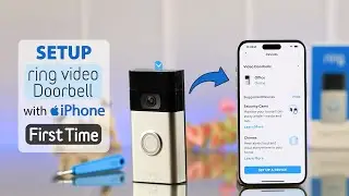 Ring Video Doorbell 2: How to Setup with iPhone! [Ring App]