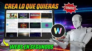 Nueva IA para Crear Sitios Webs en Segundos y mucho más! GRATIS