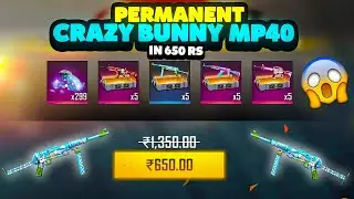 I GOT CRAZY BUNNY MP40 PERMANENT 😱 OMG 😳