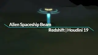 Alien Spaceship Beam Using MinPos | Houdini 19