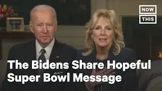 Joe Biden and Jill Biden Honor Front-Line Heroes at Super Bowl LV