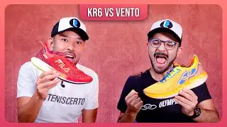 FILA KR6 vs OLYMPIKUS CORRE VENTO 2 // Comparativo Ping-Pong