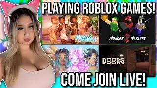 🔴 LIVE! Playing roblox games join me!