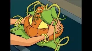 Winx Club - Mirta transforms into Pumpkin (Revert)