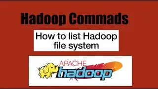 Basic HDFS Commands : How to list Hadoop file system!! @MKDMixture