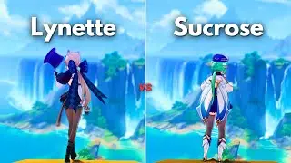 Can Lynette REPLACE Sucrose?? Lynette vs Sucrose? [ Genshin Impact ]