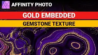 How to create a gold embedded marble or Gemstone Texture in Affinity Photo