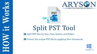 PST Splitter Tool to Split PST Files into Multiple PSTs | 2021