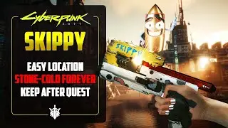 Skippy's Location In Cyberpunk 2077 | Permanent Stone-Cold Mode, AND Keep AFTER Quest!