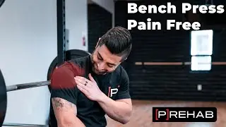 Bench Press Without Shoulder Pain (3 Steps!) | Episode 1