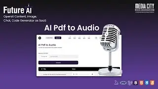 PDF To Audio Generator |   FutureAi - OpenAI Content, Image, Chat, Code Generator as SaaS