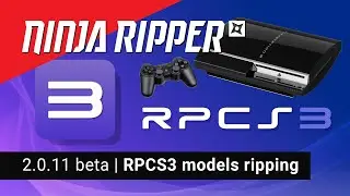 Ninja Ripper 2.0.11 beta | How to rip 3d models from PS3 games (RPCS3 emulator)