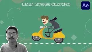 Animating a Cycling Scene in After Effects| After Effects Tutorial