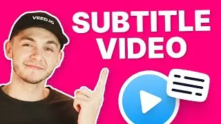 Subtitle Video in 10 Clicks - Automatic Subtitles