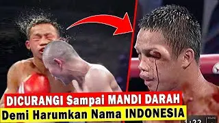 Perjuangan Melawan KECURANGAN Monster JEPANG🥊 Sampai MANDI DARAH Demi Harumkan Nama INDONESIA