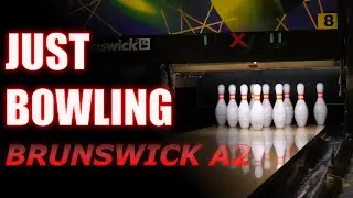 Closeup bowling on a Brunswick A2