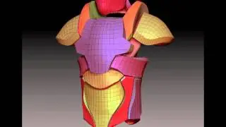 Panel Loops - Drafting Armor (Zbrush)