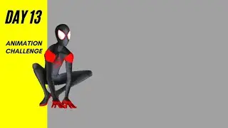 Dynamic Spider-verse Jump pt. 3 | 28 Day Animation Challenge - Day 13