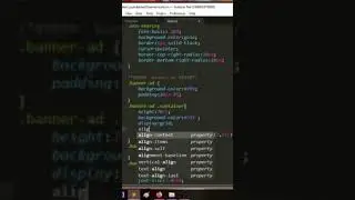 design website banner with html and css (short video)