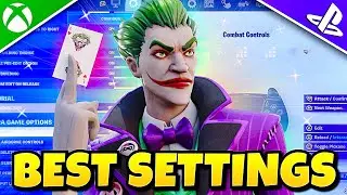 BEST Controller SETTINGS + Sensitivity for Console Players (Fortnite Settings Tutorial)