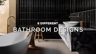 6 Most Popular Bathroom Design Styles! Interior Design Trends, Inspiration & Ideas: House Tour