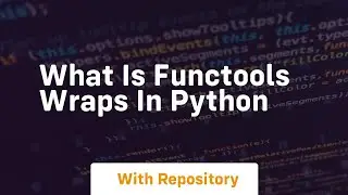 What is functools wraps in python