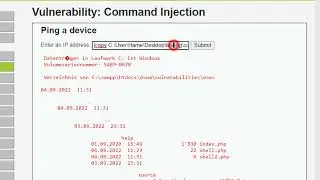 command injection tricks | apache on windows