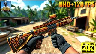 NEW AGGRESSIVE UHD+120 FPS 4K GAMEPLAY | PUBG MOBILE EMULATOR🔥 ULTRA GRAPHICS GAMEPLAY