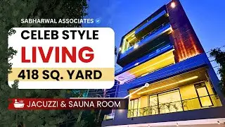 Luxury Decoded | 418 Sq. Yard | builder floor in Gurgaon | Sushant Lok - 1 | Sabharwal Associates