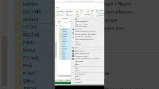 How to Extract Folder Name in Excel: Using Copy Path and Text to Column Method#shorts