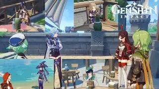 Windblume 3.5 Event Character Locations and Interactions - Genshin Impact