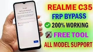 Realme C35 FRP Bypass ✅ New Solution💥 Android 11 Free Tool 100% working / Realme C35 Google Lock