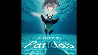 Pandas Swimming in a Pool