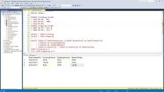 Combing two SQL Server tables together using a JOIN, and creating a Running Total