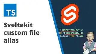 How to create a custom file alias with Sveltekit