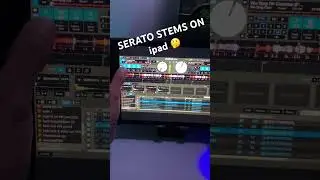 Serato stems on iPad ? #seratostems #ipad #dj #stems #serato