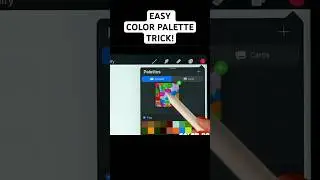 Instant Color Palettes! 🎨 #procreate #tips