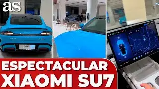 El ESPECTACULAR coche eléctrico XIAOMI SU7