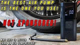 The BEST Air Pump Is The One You Use! | Amazon Automotive Rechargeable Air Pump Review!