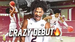 Sharife Cooper Did Not Disappoint In Auburn Debut | Full Highlights vs UA | 26 Pts, 9 Ast & 4 Reb👀❗️