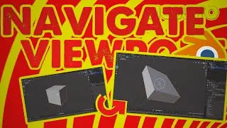 How to navigate in the viewport (Blender tutorial)