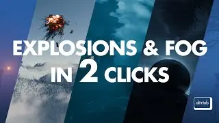 Explosions & Fog In 2 Clicks In Blender